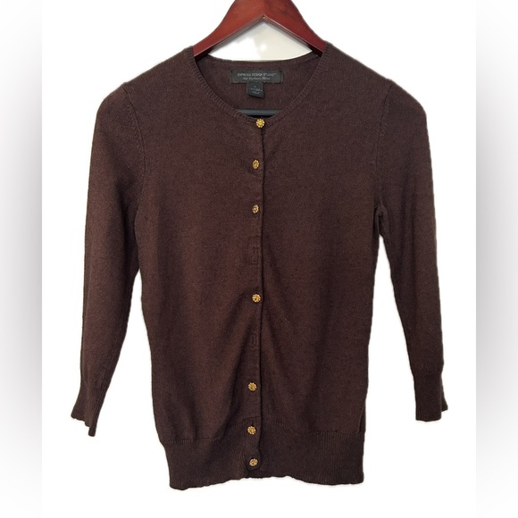 Express Sweaters - Express design studio, chocolate brown Cardigan.